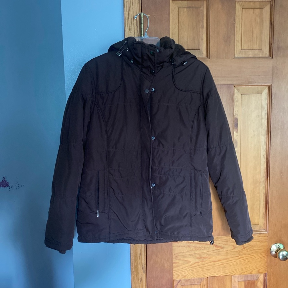 Brown winter jacket